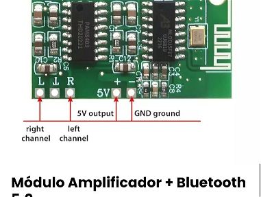 Módulo amplificador PAM8403 y módulo amplificador PAM8403 con bluetooth - Img 68131966