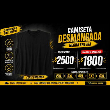 Camisetas negras, pullovers y jueguitos de mujer - 3/3