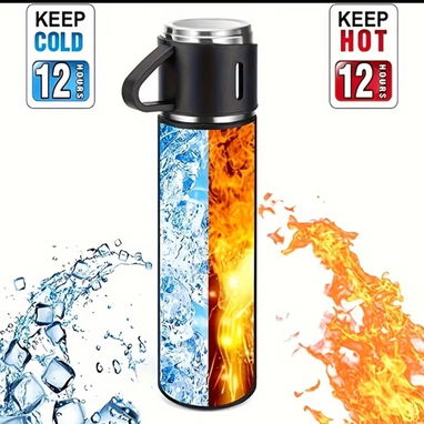 Termo para frío y caliente con 3 tazas - 3/3