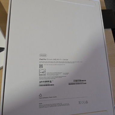 Apple 13 iPad Pro M5 512GB Wi-Fi + Cellular Space Black ME7Y4LL/A plus MWR53LL/A - 3/6