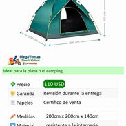 Tienda de campaña ideal para la playa o el camping 💯💢💫 - Img 54650612