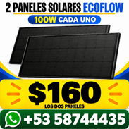 PANELES ECOFLOW ORIGINALES 100 WATTS CADA UNO - Img 57613582