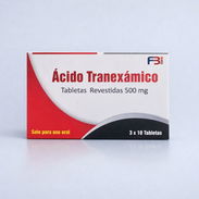 Ácido tranexámico (500 mg) Caja de 30 tabletas - Img 58024221
