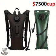 Mochila de Hidratación con Bolsa de Agua y Sistema de Manguera 3L – Senderismo y Deportes al Aire Libre en Poliéster $12 - Img 55684881