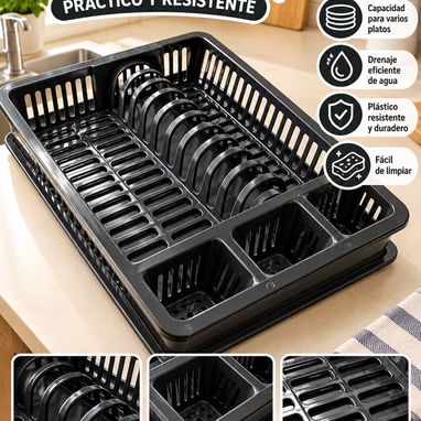 Platero Escurridor de plato para la cocina (g1) - 2/2