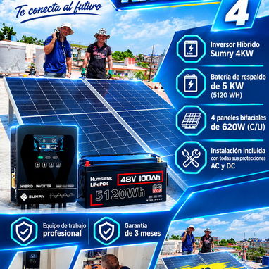 💥Instalación de kit solares 💯👌 - 4/4