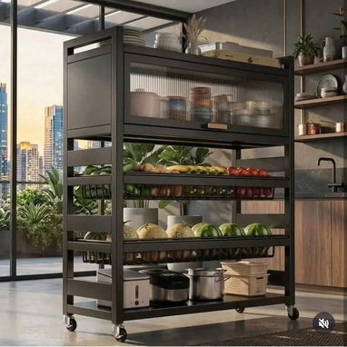 Organizador metálico para cocina - Img 123386152