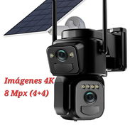 Cámara de seguridad Solar Wifi 2 lentes 8 Mpx - Img 56779440