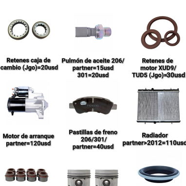 Piezas de Peugeot y Lada nuevas. Contacto +5353885834 - Img 123063359