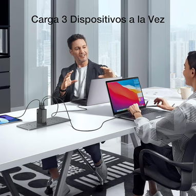 Cargador 1Hora 65w con cable - 2/7