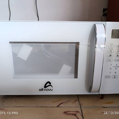 Microwave Horno 20 litros All Novu potencia precio 700w $105 USD con transporte incluido Factura y garantía - Img 121516778
