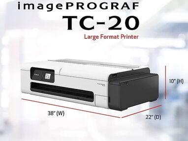 Vendo plotter  canon imprime hasta formato A1 - Img 54665606