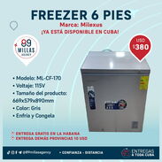 Freezer 6 pies - Img 45659871
