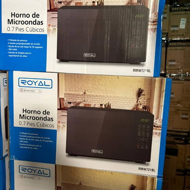 Microwave Royal tamaño grande, con factura y garantía - Img 125792044