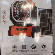 Ventilador recargable F6 con panel solar - Img 57885799