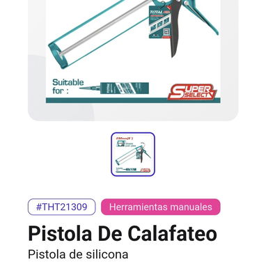 PISTOLA DE SILICONA PISTOLA DE CALAFATEO - Img 120501916