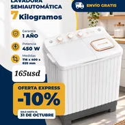 Lavadora Semiautomática 7kg  (Marca EKO) - Img 58075476