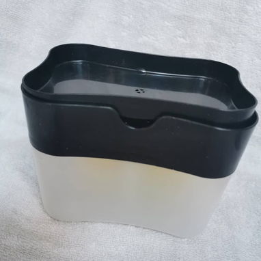 Dispensador de detergente con esponja para fregar - Img 124862035
