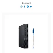 Pc escritorio mini Dell Optiplex 3040 6ta gen i3  8/240gb Ram/Almacenamiento - Img 50535607