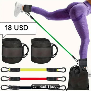 Bandas elásticas para el gym y tobilleras - Img 100164496