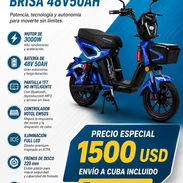 Bicimoto eléctrica 48V 50AH 3000W marca Halcón ( Importadas de Panamá) - Img 56093455