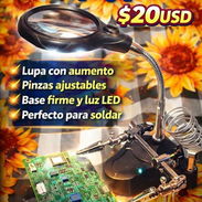 🔍 Lupa de aumento – Ideal para lectura y trabajos de precisión ✔️ Aumento potente y claro ✔️ Lente de alta calidad (sin - Img 54826949