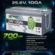 Batería LiFePO4: 25,6V-100 ah - Img 57515255