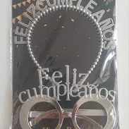 De cumpleaños: cintillo y espejuelo 2000, feliz cumple inflable 1250, feliz cumple en velas 1600 - Img 55905393