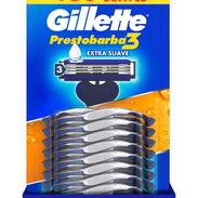 Set Máquinas de Afeitar Gillete Prestobarba3 (16 unidades) - Img 56362954