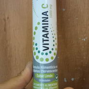 Vitamina C efervescente, sabor limón ( 20 pastillas, 1000mg ) - Img 55808544