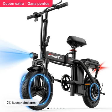 Bicicleta eléctrica Modelo z6 (plegable) - Img 125903412