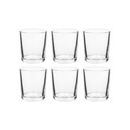 Juego de vasos de cristal marbella de 260 ml Alessandro (6 U) - Img 58122412