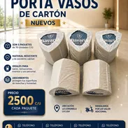 Porta Vasos Por Paquetes Nuevos La Lisa La Coronela - Img 57090244