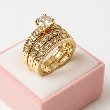 Dbrillan Anillos de compromiso y joyería de oro de alta calidad y tecnología real (kinetica) - Img 107169872