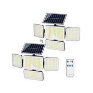 JACKYLED Luces Solares para Exteriores – 304 LED, 8500K, 2500lm - Img 55860842