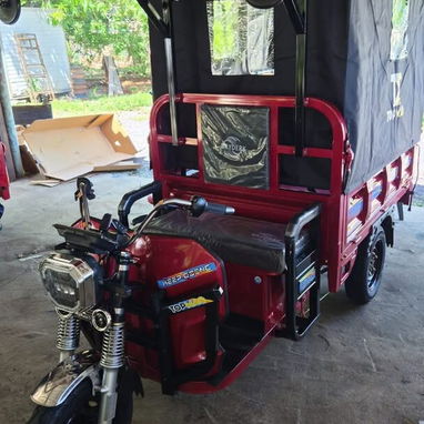 *Triciclo Topmaq ULTIMATE EDITION* ❤️  motor2000W ⚡️ 6 baterías de Gel 72Vol 58Ah🔋 Autonomía 100-120 KM 🔥 Carga Útil - 9/9