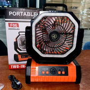 Contenedor de ventiladores recargables F06 /20000mAh - Img 57856037