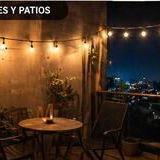 💡🌿 Guirnalda de Luces LED Exterior  💲 Precio: 25 USD. Decora con luz tu negocio o tu hogar. Escríbeme - Img 122024364