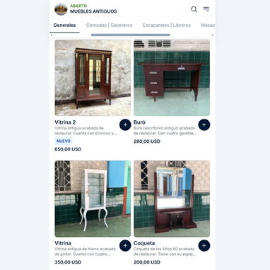 Muebles antiguos recién restaurados a tu disposición... - 2/10