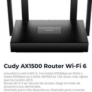 Cudy AX 1500 Router WIFI 6 95 Usd - Img 58205628