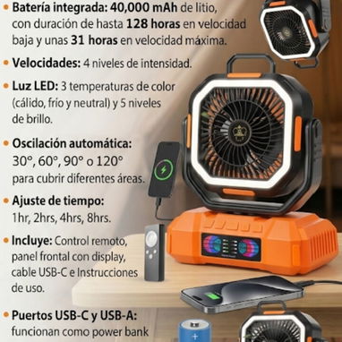 Cascos tipo gorra original importado, ventilador recargable 40mil amperios - Img 120725864