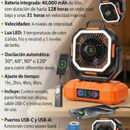 Ventilador recargable 40mil amperios(los más duradero) - Img 55008557