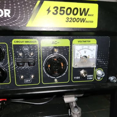 Planta eléctrica con adaptacion a gas de la calle nueva en caja - 3/4