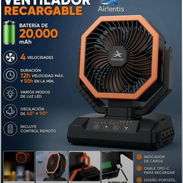 Ventilador recargable+Lámpara recargable - Img 57393400
