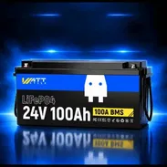 Batería WattCycle LiFePO₄ de 24 V y 100 Ah - Img 57892236