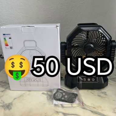 🚨Oferta‼️🚨🌈 Ventiladores recargables‼️‼️ - 2/2