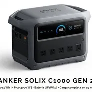 Anker Solix C1000 Gen 2 Power Station 1024Wh pico 3000W / Estación de Energía Anker carga rápida / +5353161676 - Img 57808999