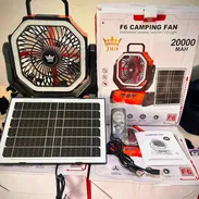 Ventiladores F6 recargables con paneles 46 usd - Img 57901687