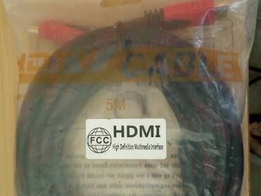 ☀️ APROVECHA ☀️  CABLE HDMI DE 5 METROS - ALTA CALIDAD - PAGO EN OTRAS MONEDAS AL CAMBIO - Img 64344539