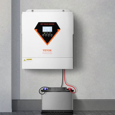MENSAJERÍA INCLUIDA Inversor de Corriente Híbrido 3000W - 6000W | 24V a 120V | VEVOR Convertidor de Corriente - Img 123011573